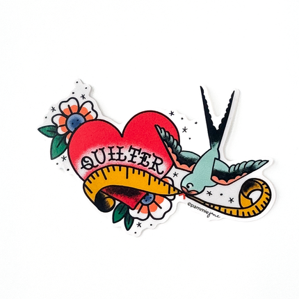 Quilter Tattoo Sticker