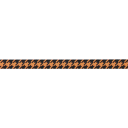 Ribbon - 3/8" width - Home Sweet Haunt - Houndstooth - Pumpkin - Stacy Iest Hsu