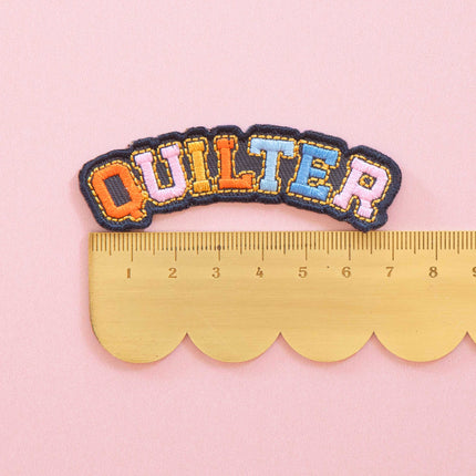 Quilter Iron-On Patch