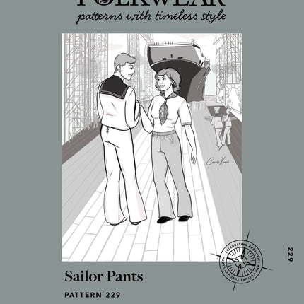 229 Sailor Pants - Sewing Pattern