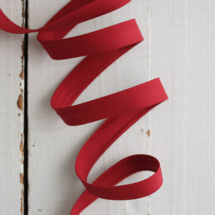 1/2" Double Fold Bias Binding -  Ruby