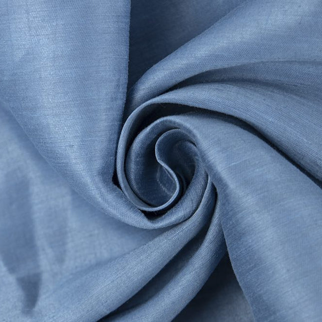 Linen - Linen/Viscose/Spandex - Dusty Blue
