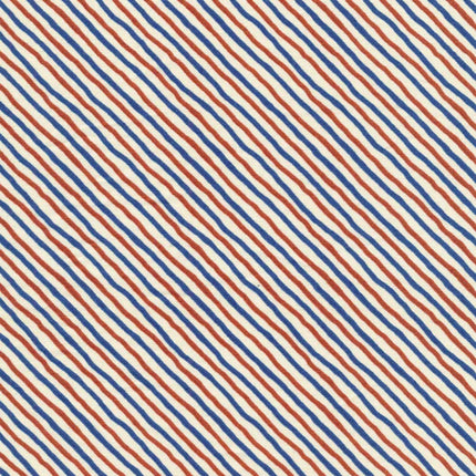 Diagonal Stripe - Cream