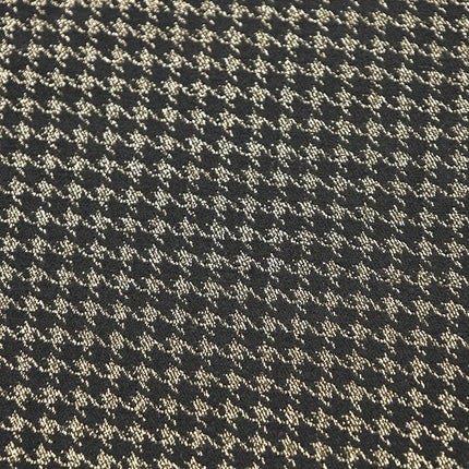 Knit/Metallic - Houndstooth - Midnight Luxe