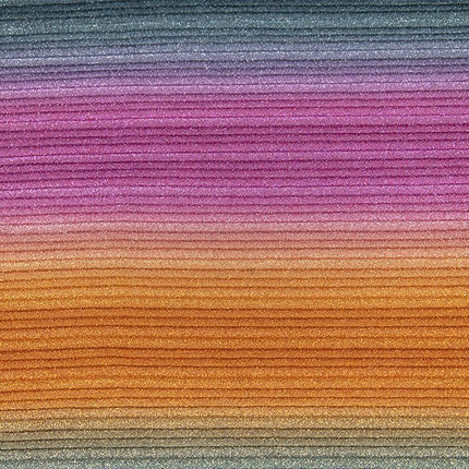 Knit/Metallic - Lurex Pleated - Ombre Hues
