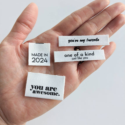 One of a Kind, Just Like You Labels