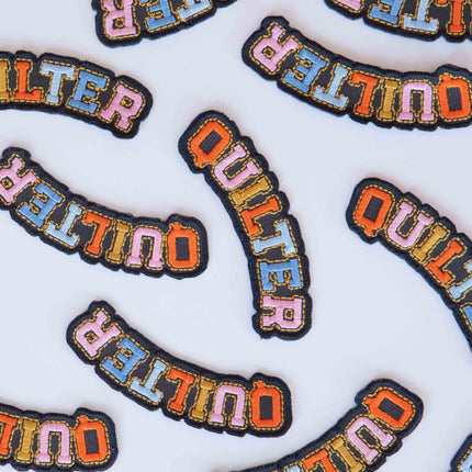 Quilter Iron-On Patch