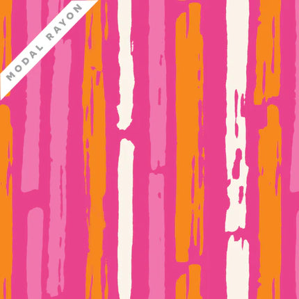 Modal - Rayon - Summer Sun - Fun Lines - Vera
