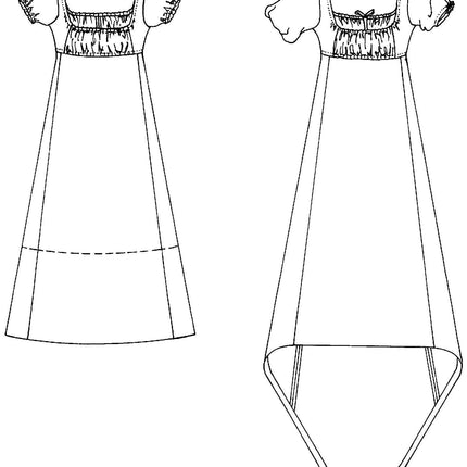 215 Empire Dress - Sewing Pattern
