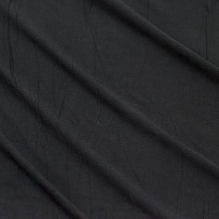 Knit/Jersey - Stretch Bamboo Rayon - Black