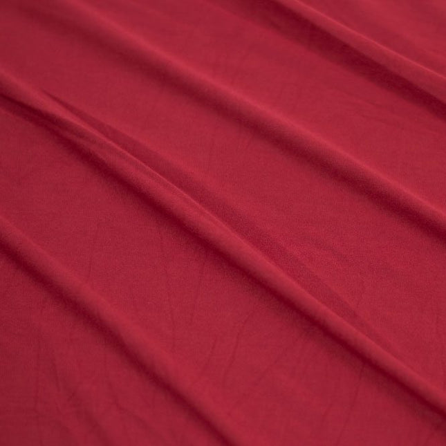 Knit/Jersey - Stretch Bamboo Rayon - Red