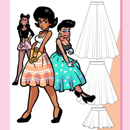 059 // CIRCLE SKIRTS