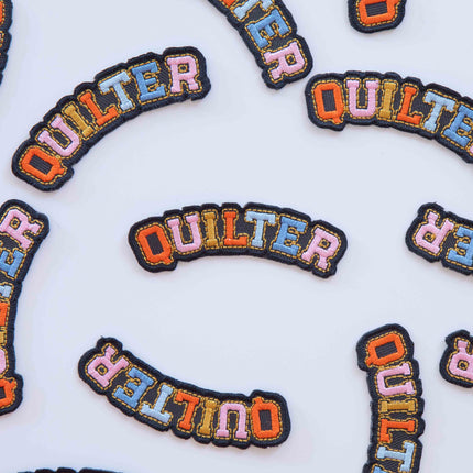 Quilter Iron-On Patch