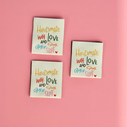 Handmade with Love and Some - Sew-in Labels