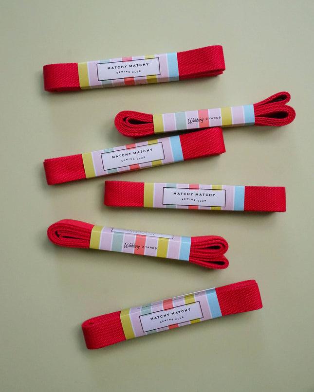 Matchy Matchy Sewing Club - Webbing - 3 yards