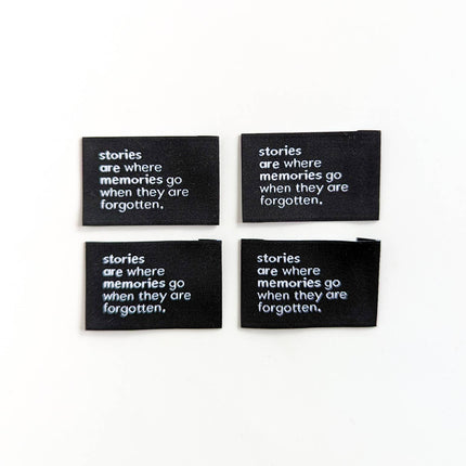 Stories Are Memories Labels
