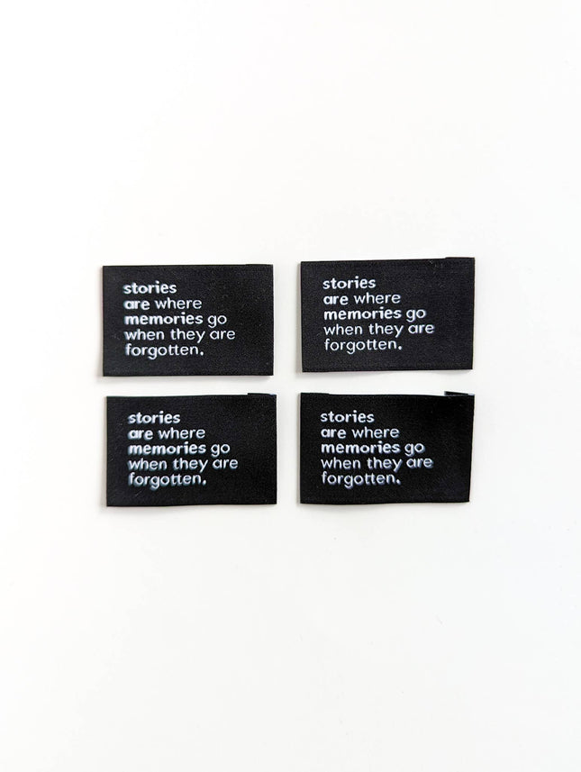 Stories Are Memories Labels