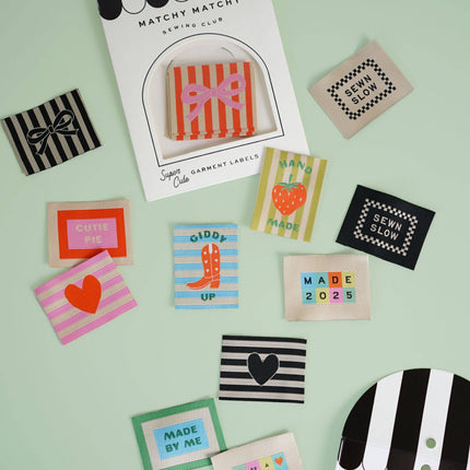 One of a Kind Rainbow Large Labels