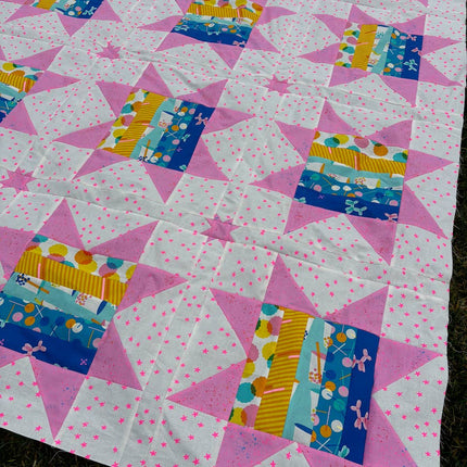 Sawtooth Stripes Quilt Pattern