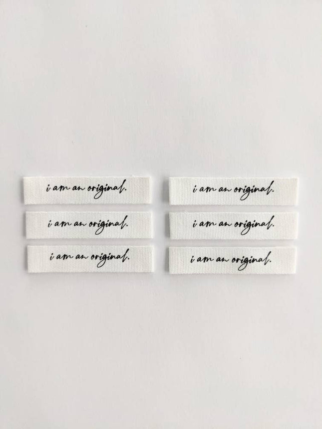 I Am An Original Labels