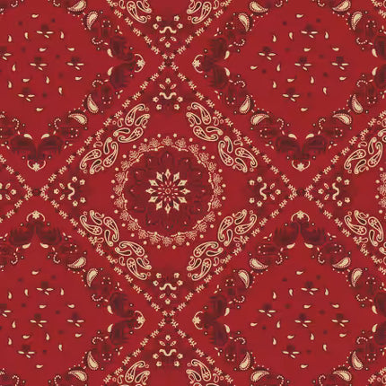 Wideback - Cotton - Bandana - Red
