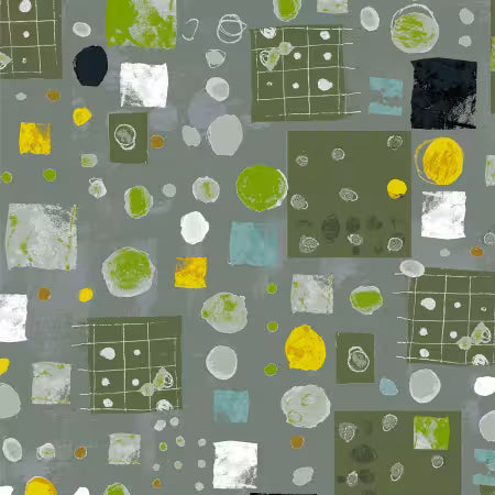 Quilting Cotton - Cotton - Marble Run -Steely Gray - Marcia Derse