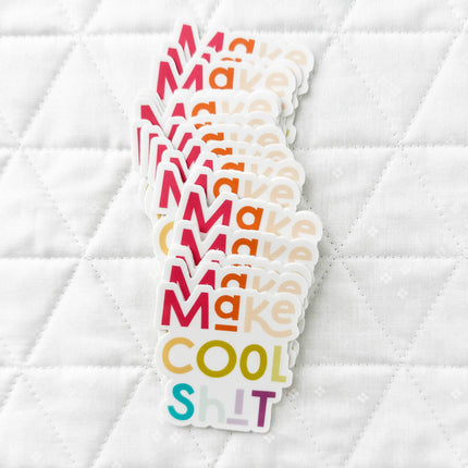 Make Cool Shit Sticker