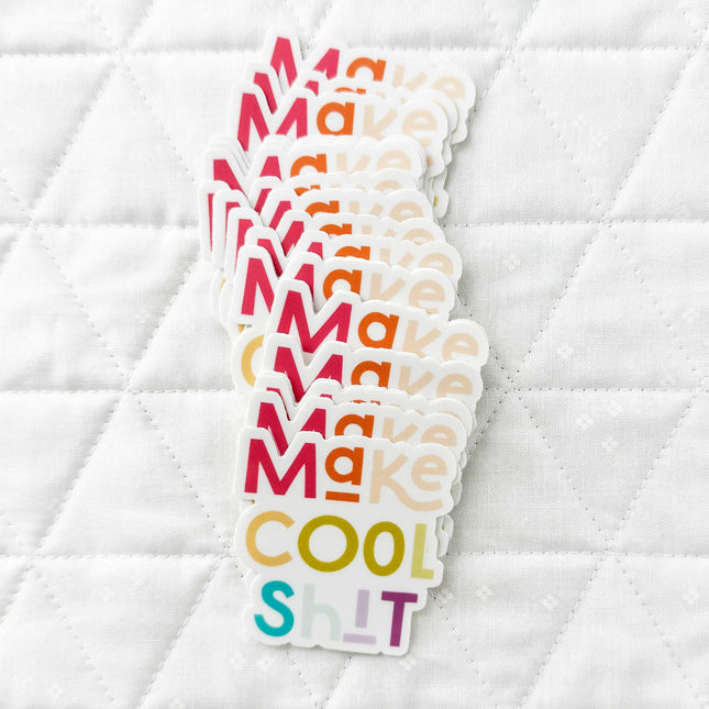 Make Cool Shit Sticker