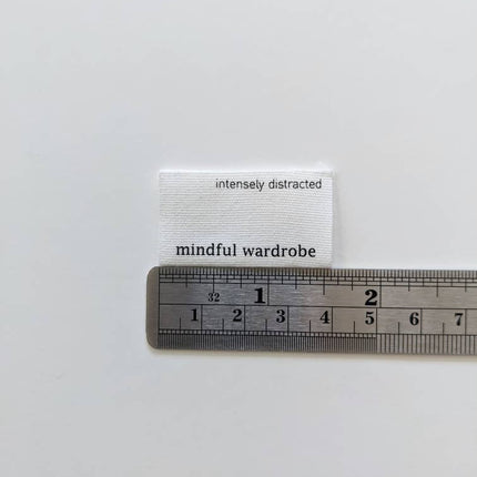 Mindful Wardrobe Labels