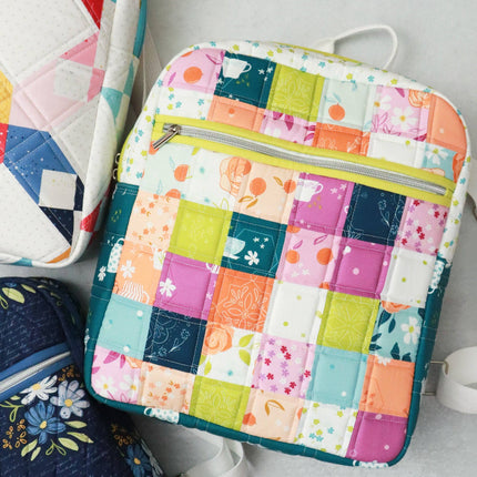 Phoenix Quilted Backpack Pattern: Printed Booklet