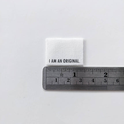 I Am Inimitable. I Am An Original. Labels