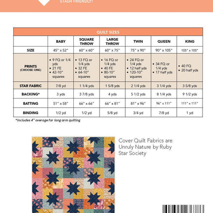Star Pop II Quilt Pattern