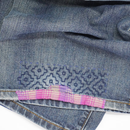 Sashiko Inspired Mending Stick and Stitch Starter Pack