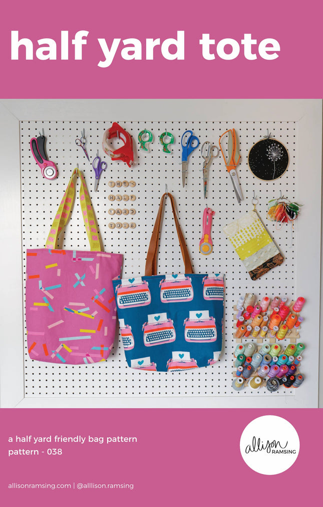 The Half Yard Tote Bag Pattern