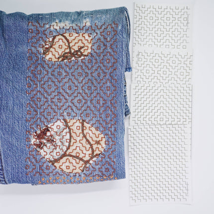 Sashiko Inspired Mending Stick and Stitch Starter Pack