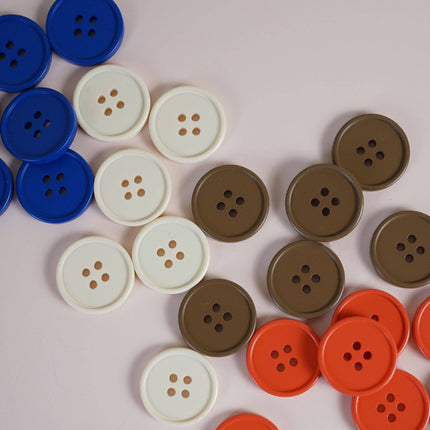 Retro Buttons - Set of 6