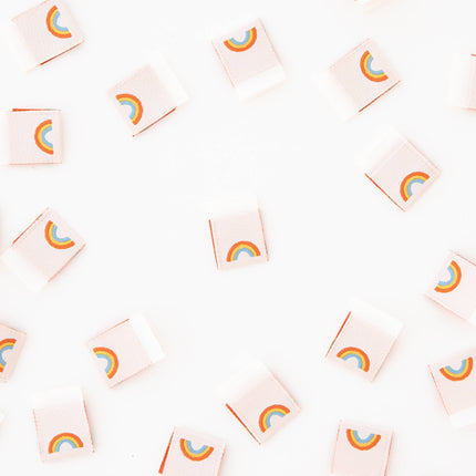 Mini Rainbow Labels