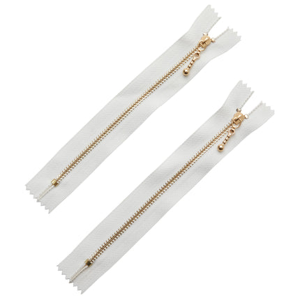 6" Macaroon Zipper (2 pk)