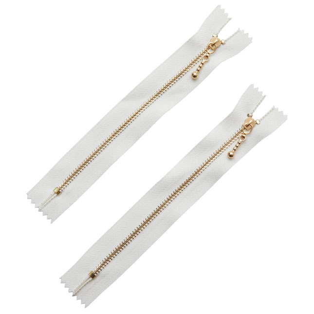 6" Macaroon Zipper (2 pk)