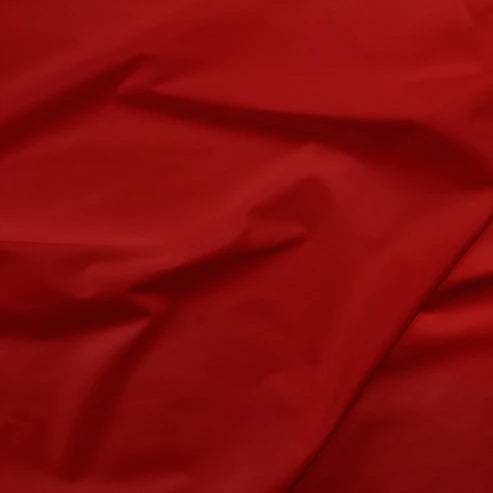 90" Wide Woven - Organic Cotton - Red