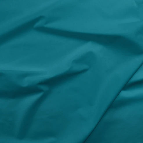 90" Wide Woven - Organic Cotton - Turquoise
