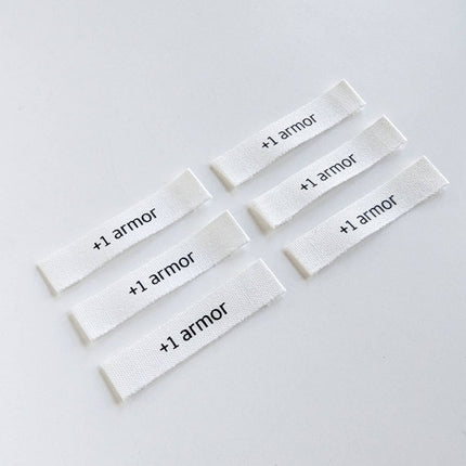 Plus 1 Armor Labels