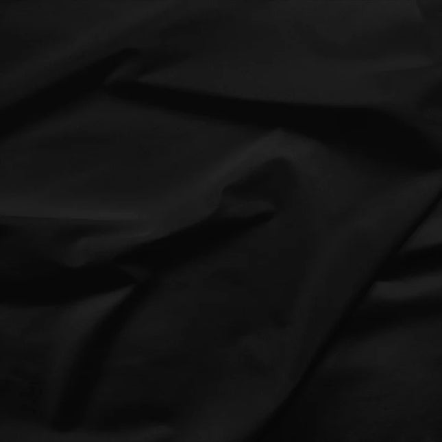 90" Wide Woven - Organic Cotton - Black