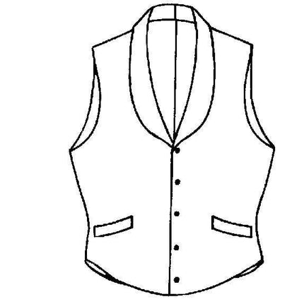 222 Vintage Vests - Sewing Pattern