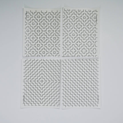 Sashiko Inspired Mending Stick and Stitch Starter Pack