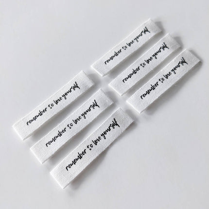 Remember to Love Yourself Labels
