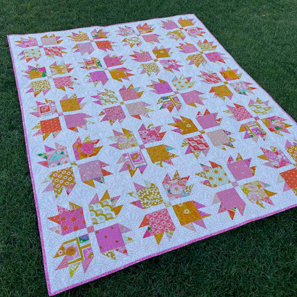 Charm Pack Bear Paw Quilt Pattern