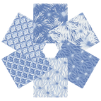 Blue and White / Fat 8th