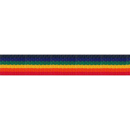 Webbing - Poly - 1" width - Rainbow