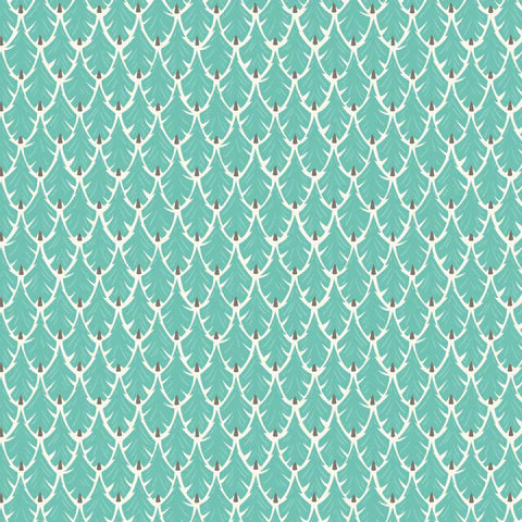 Quilting Cotton - Organic Cotton - Gideon Creek - Pine Grove - Kimberly Morgan